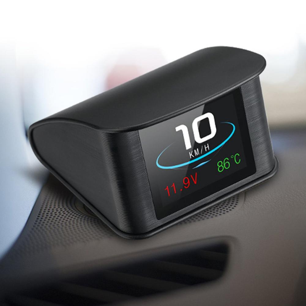 Pantalla Hud para automóvil, Pc de visualización Obd Universal, Ordenador de conducción, pantalla de coche con proyección Hd modificada multifuncional, 1 Juego