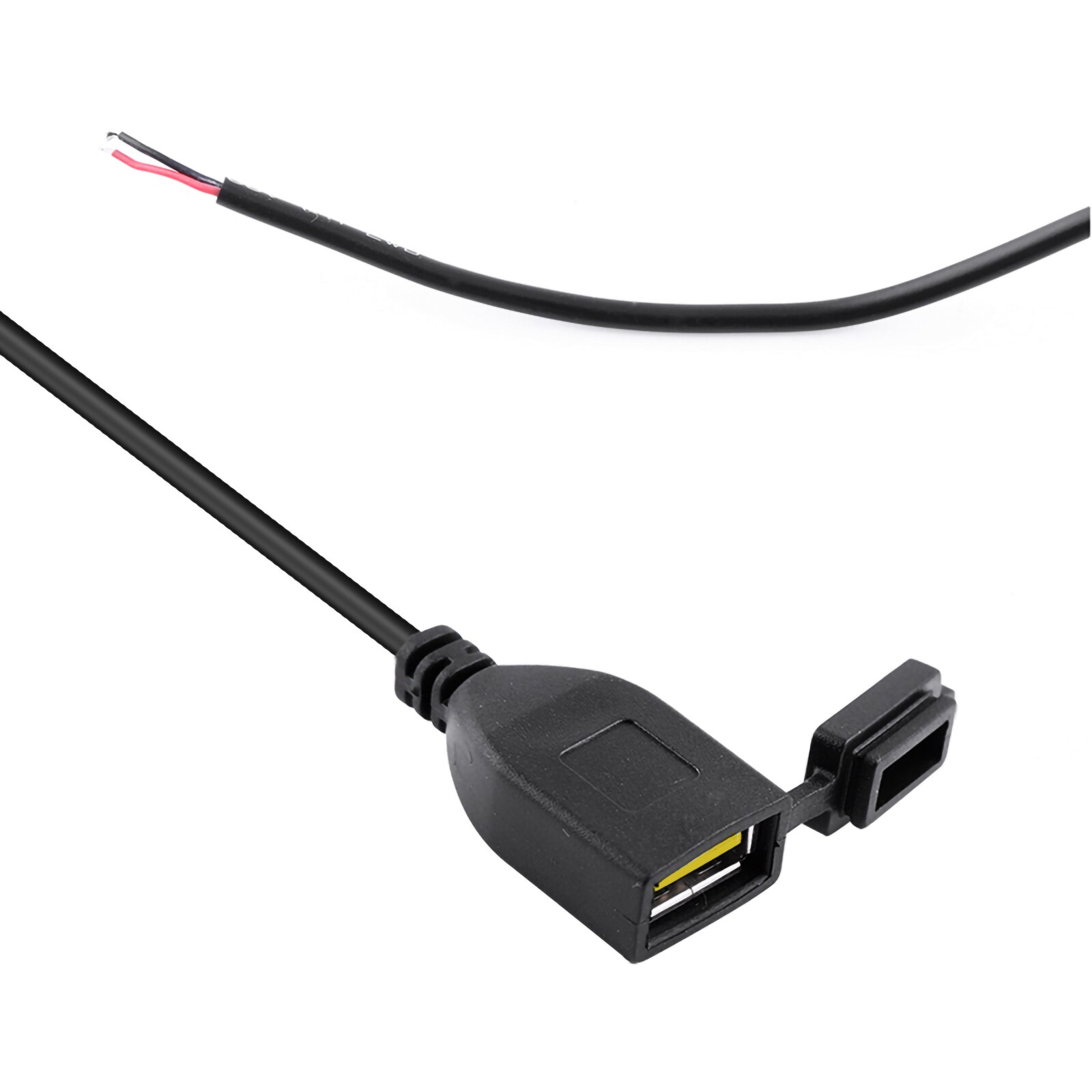 Waterproof USB Power Supply Port Socket Charger For Motorcycle Smart Phone GPS The output port can keep your smart phone