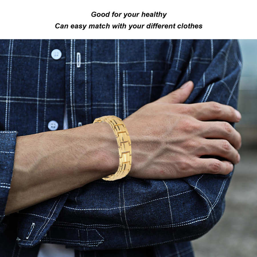 Magnetische Therapie Armbänder Gewicht Verlust Abnehmen Verbessern Schlaf Gesundheit Pflege Schmuck Energie Energie Armreif für Männer Frauen