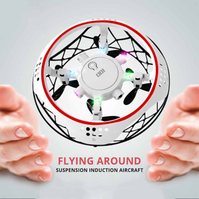 Magie Drohne UFO Flayaball Fliegen Hubschrauber Kleine Hand spüren Flugzeug Mini Drohne Quad Induktion Schweben UFO freundlicher Weihnachten Spielzeug