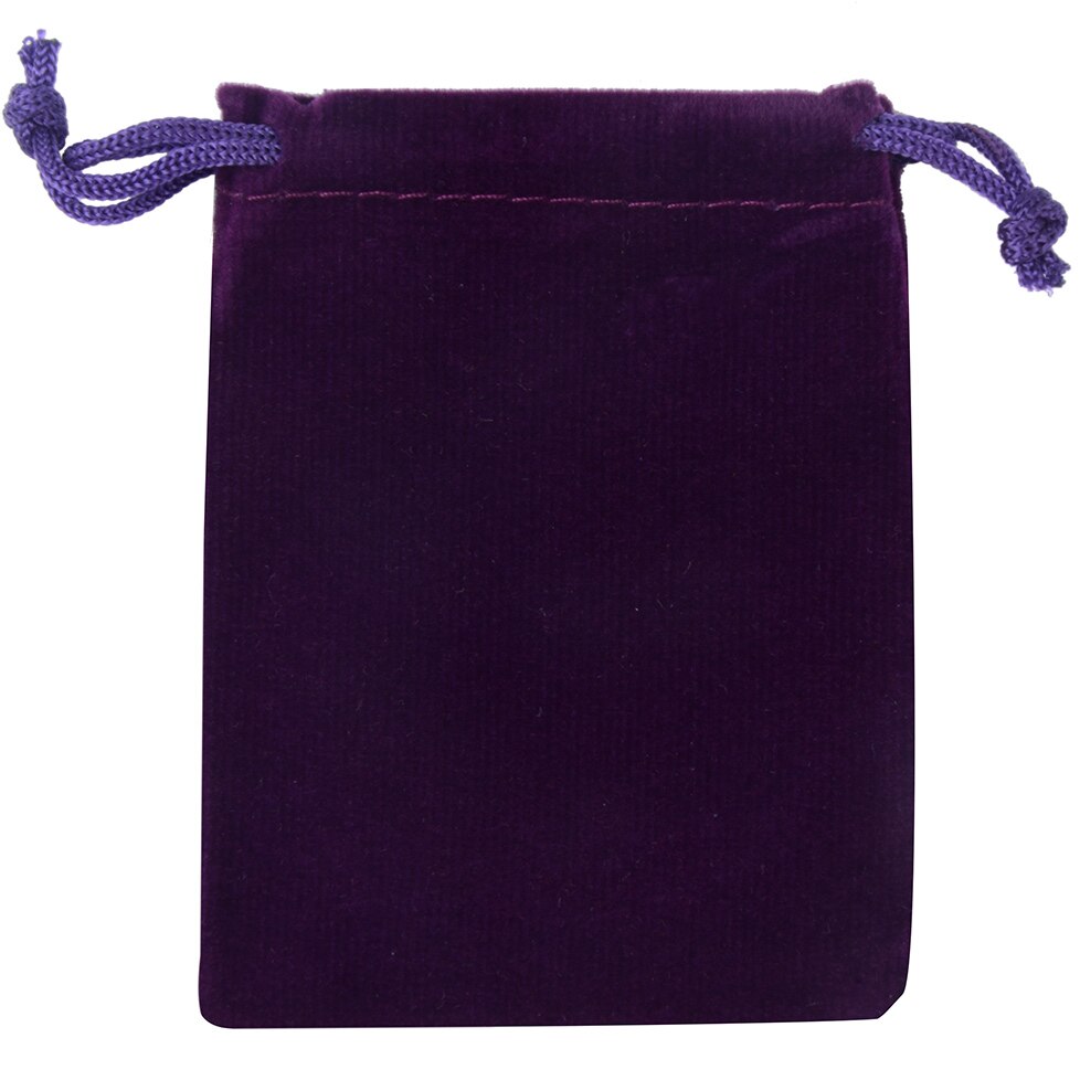 25 st/lot 7 x 9cm smyckesförpackningar sammetspåsar displayförpackning förvaring bröllopsgodispåsar med dragsko: Lila