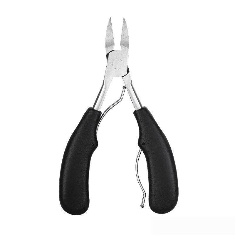 1PC Toe Nail Clippers for Ingrown Toenail Podiatry Correction Nippers Cuticle Cutters Cut Pedicure Manicure Hand Foot Care Tools: black