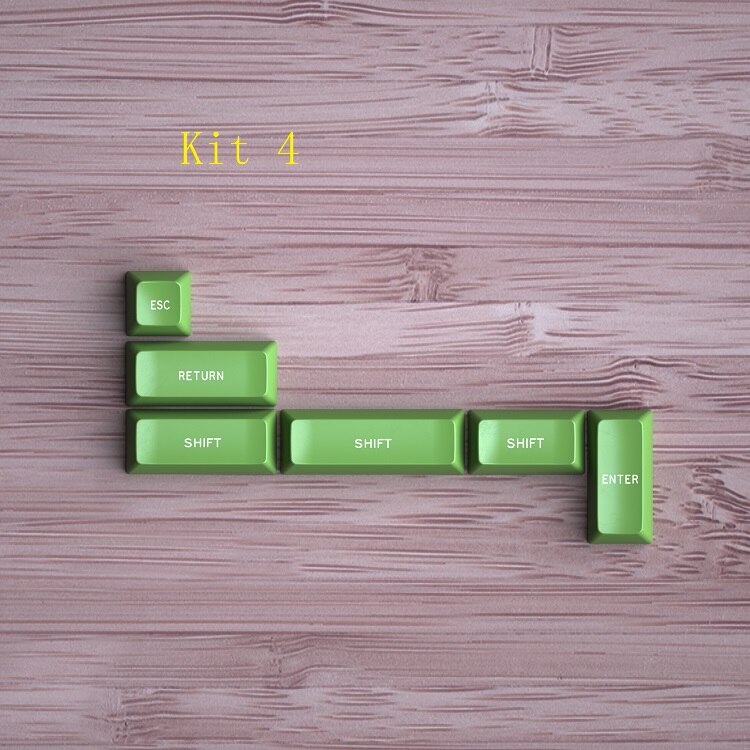 MAXKEY SA keycaps Double shot ABS keycap set add on kits Retor for cherry mx mechanical keyboard: Kit 4