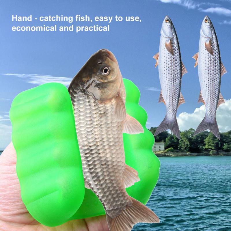 Functional Anti Slip Smell Stab Resistant Fishing Gloves Fish Grip Hand Protection Hand Guard Fish Catcher