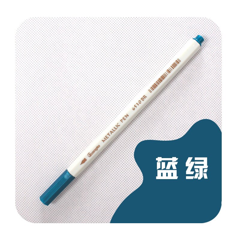 Rotuladores metálicos para dibujo y caligrafía, rotuladores artísticos de Anime para dibujo, suministros escolares y de oficina, 20 colores: 16