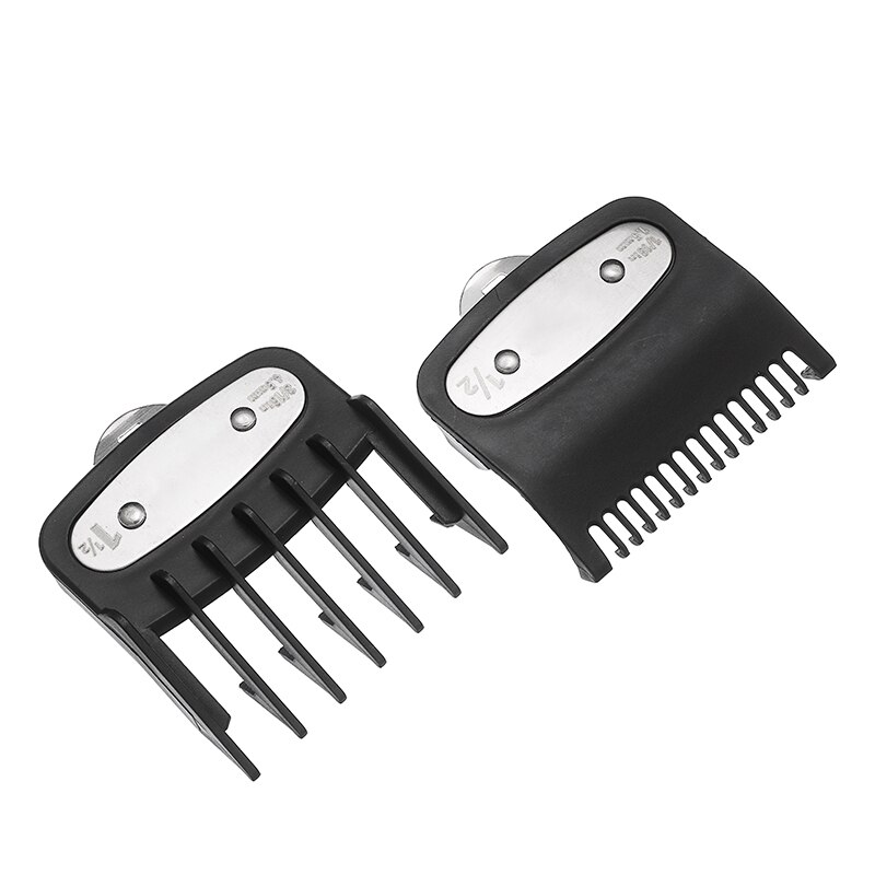 Guía para cortadora de pelo Wahl, peine de límite de corte, Juego de 2 uds., protectores estándar, piezas de fijación, cortapelos eléctricos, accesorios