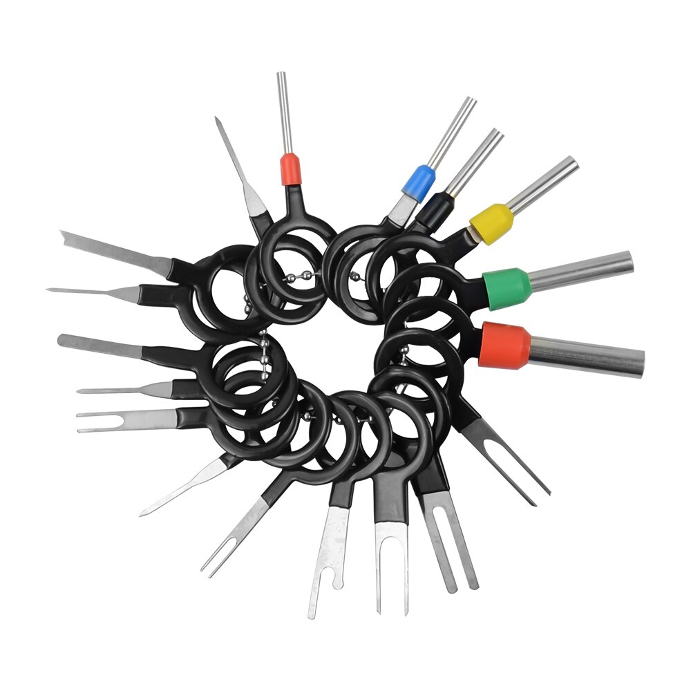 Car Plug Terminal 59/76/91/100pcs Removal Tool Pin Needle Retractor Wiring Crimp Connector Pin Extractor