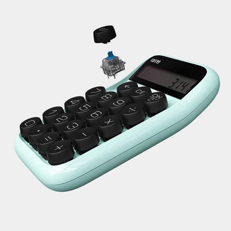 Lofree Calculator Jelly Beans Calculator LCD Display Detachable Keycap intelligent shutdown key cap student office calculation