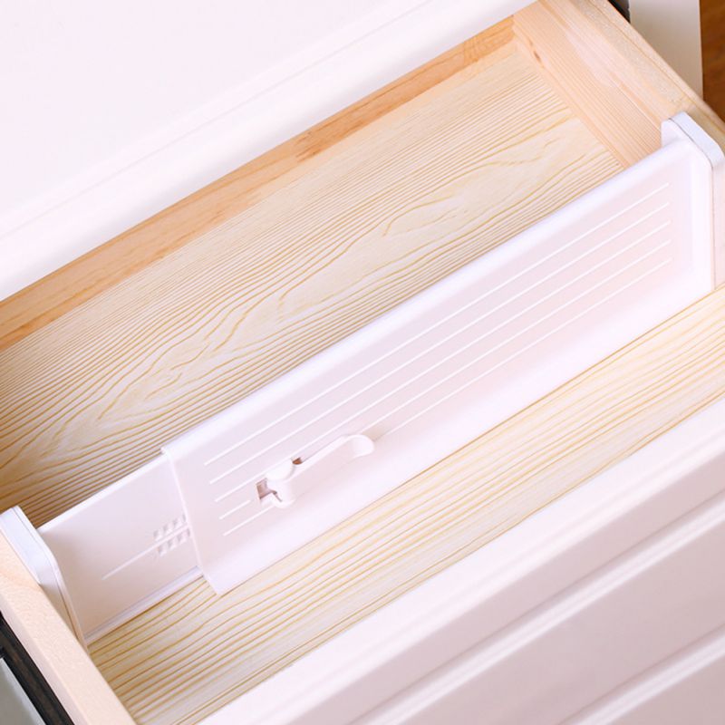 Retractable Drawer Storage Divider Multi-function Partitions Divider Cabinet Drawer Separator Divider Home Storage Organizer