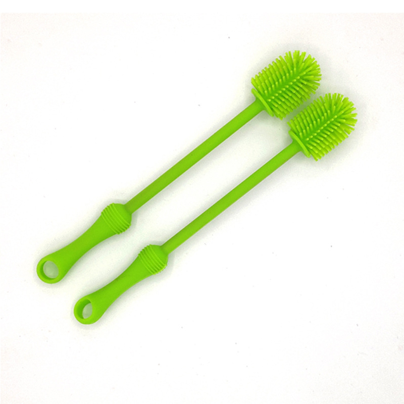 Biberons lavage biberon brosse -nés frottant Silicone nettoyage longue poignée multifonction nettoyant outil