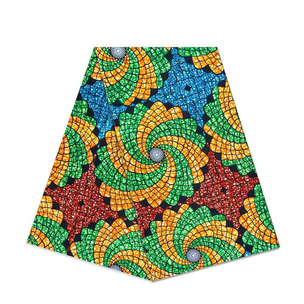 For Hand-Make Africa Style Ankara Print Fabric Cotton Comfortable Breathable Material
