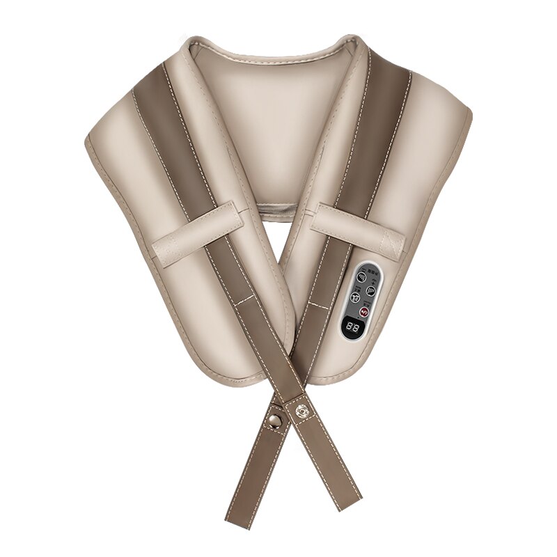 Electrical Massage Shiatsu Back Shoulder Body Neck Massager Multifunctional Shawl Infrared Heated Kneading Car/Home Massager