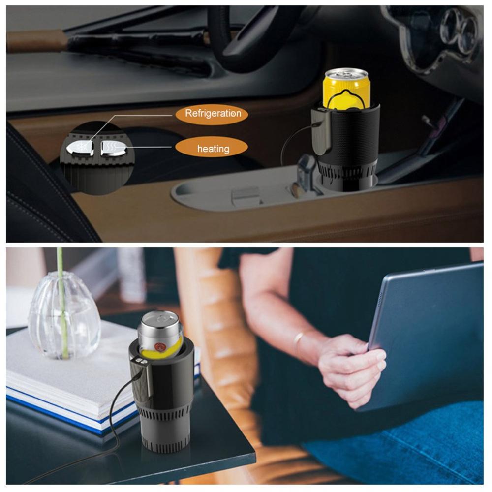 Portable Auto Electric Cup Drink Holder Cooling Machine a Must-have for Fast Frozen Drinks in Summer
