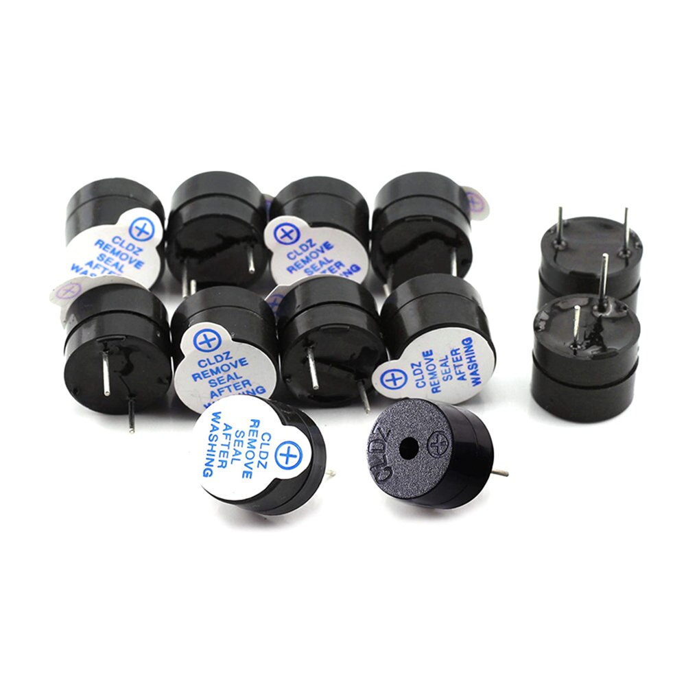 10pcs 5V/12V/24V Active Alarm Buzzer Beeper 9*5.5mm Mini Active Piezo Buzzer Fit For arduino DIY Electronic buzzers 0905