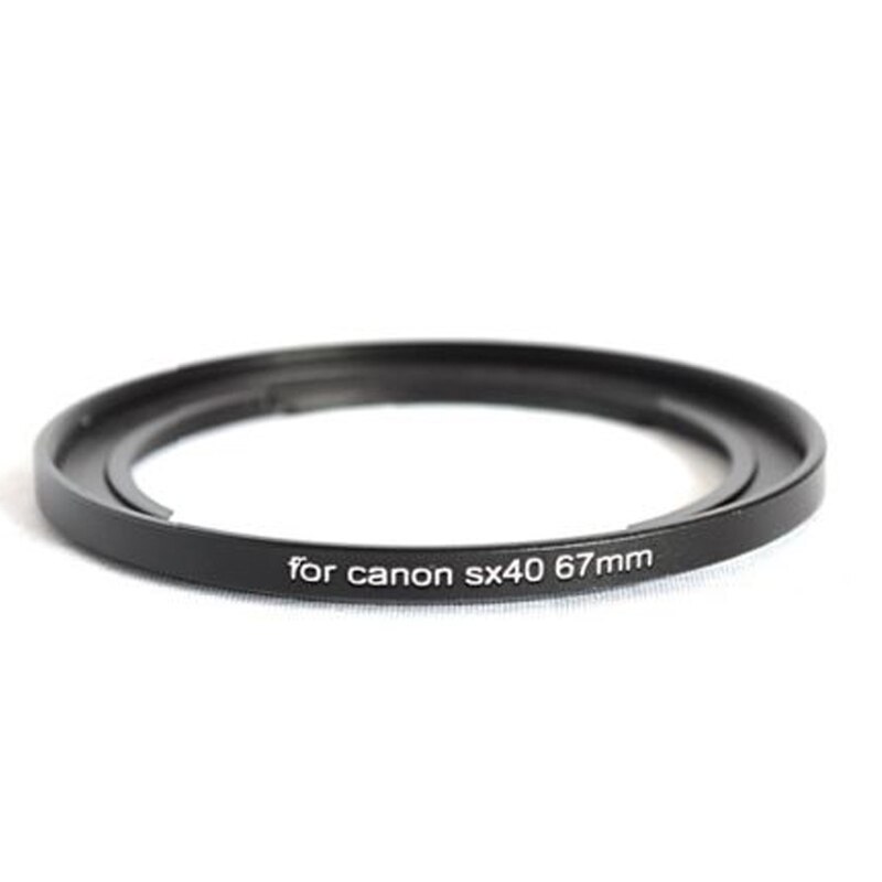 67mm filteradapter til canon powershot  sx30 sx40 sx50 sx520 hs udskift fa -dc67a