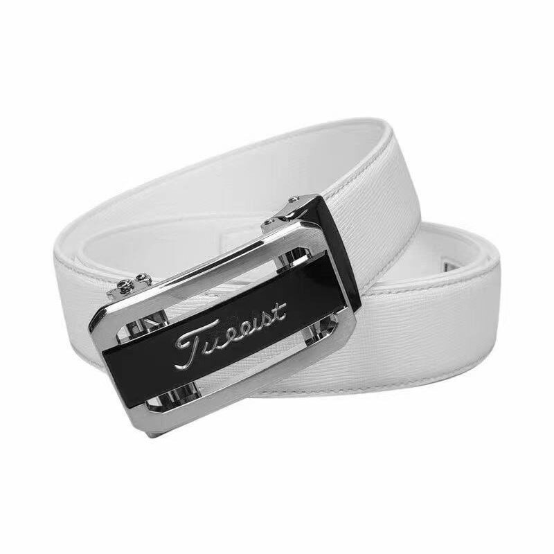 golf automatic buckle belt, fashionable and tasteful belt, length can be cut