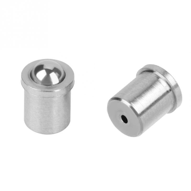 20Pcs/Set Ball Plunger 304 Stainless Steel Spring Ball Plunger Accuracy Positioning Beads Screw Smooth Ball Plunger Hex Socket