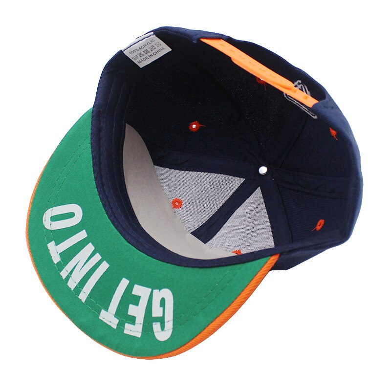 Lovingsha gutt baseball caps 3-8 år gammel gutt brev snapback caps høy qaulity justerbare caps til jente  cc065