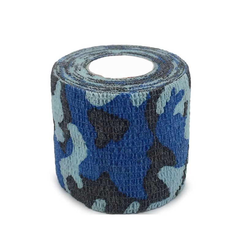 6 st / set husdjur tryck elastisk tejp färg självhäftande bandage finger handled sport knäskydd stöd fasta bandage