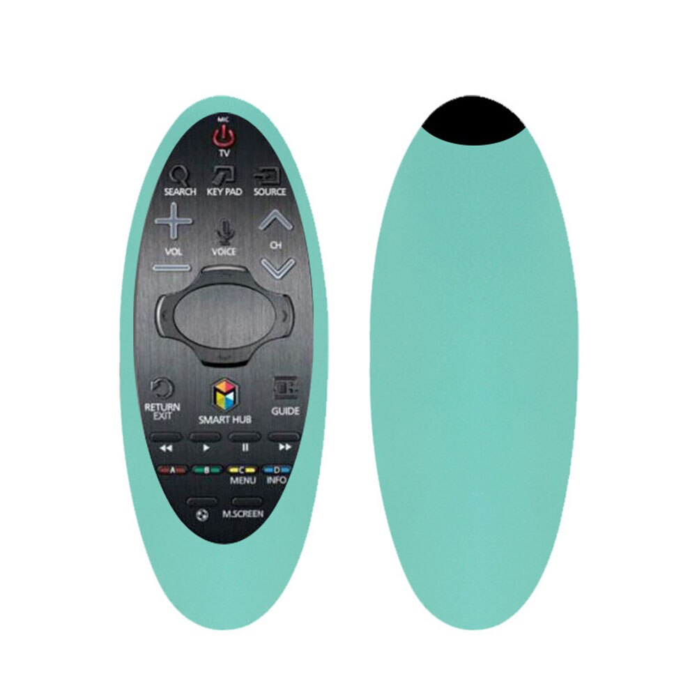 Funda de silicona con Control remoto para Samsung Smart TV Control remoto BN94-07557A 07469 UA55H6400J funda protectora con Control remoto: Lake Blue