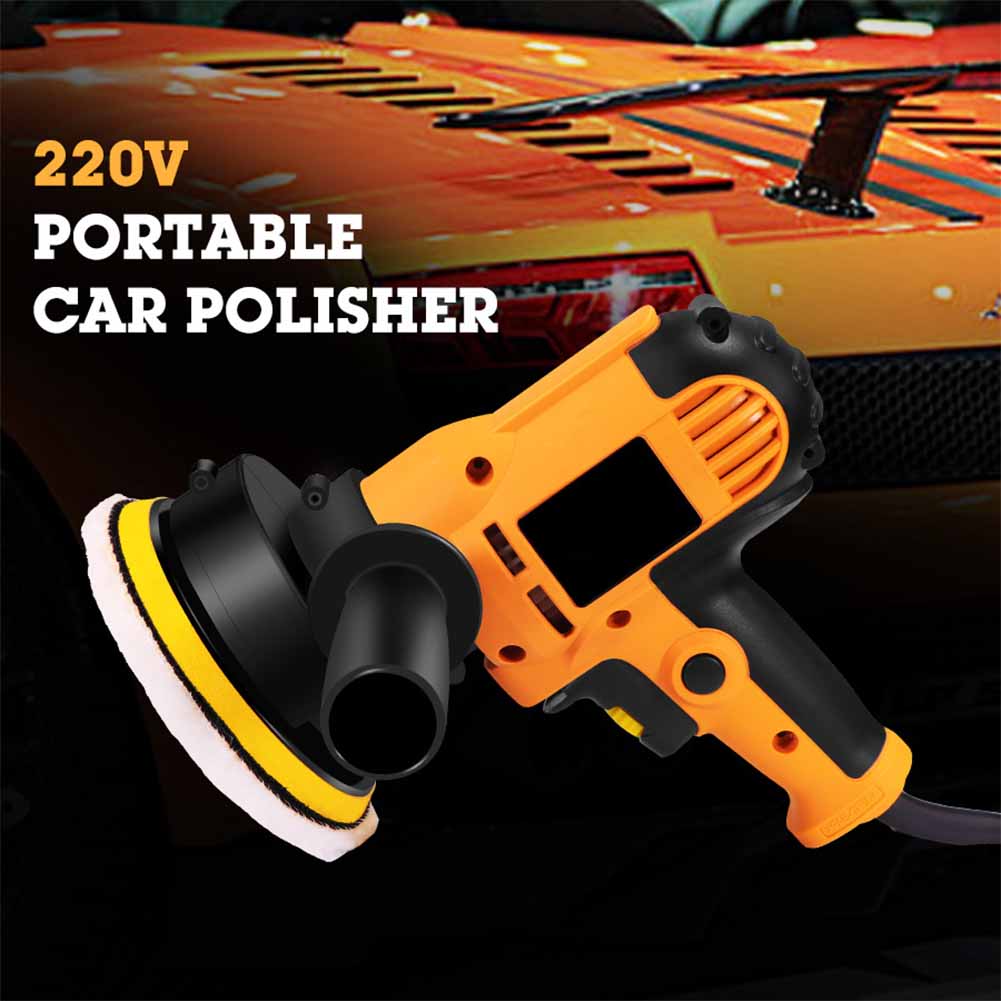 Car Polisher Polished Glass Scratch Repair Waxing Glaze Sealing Machine Kit 110V 220V