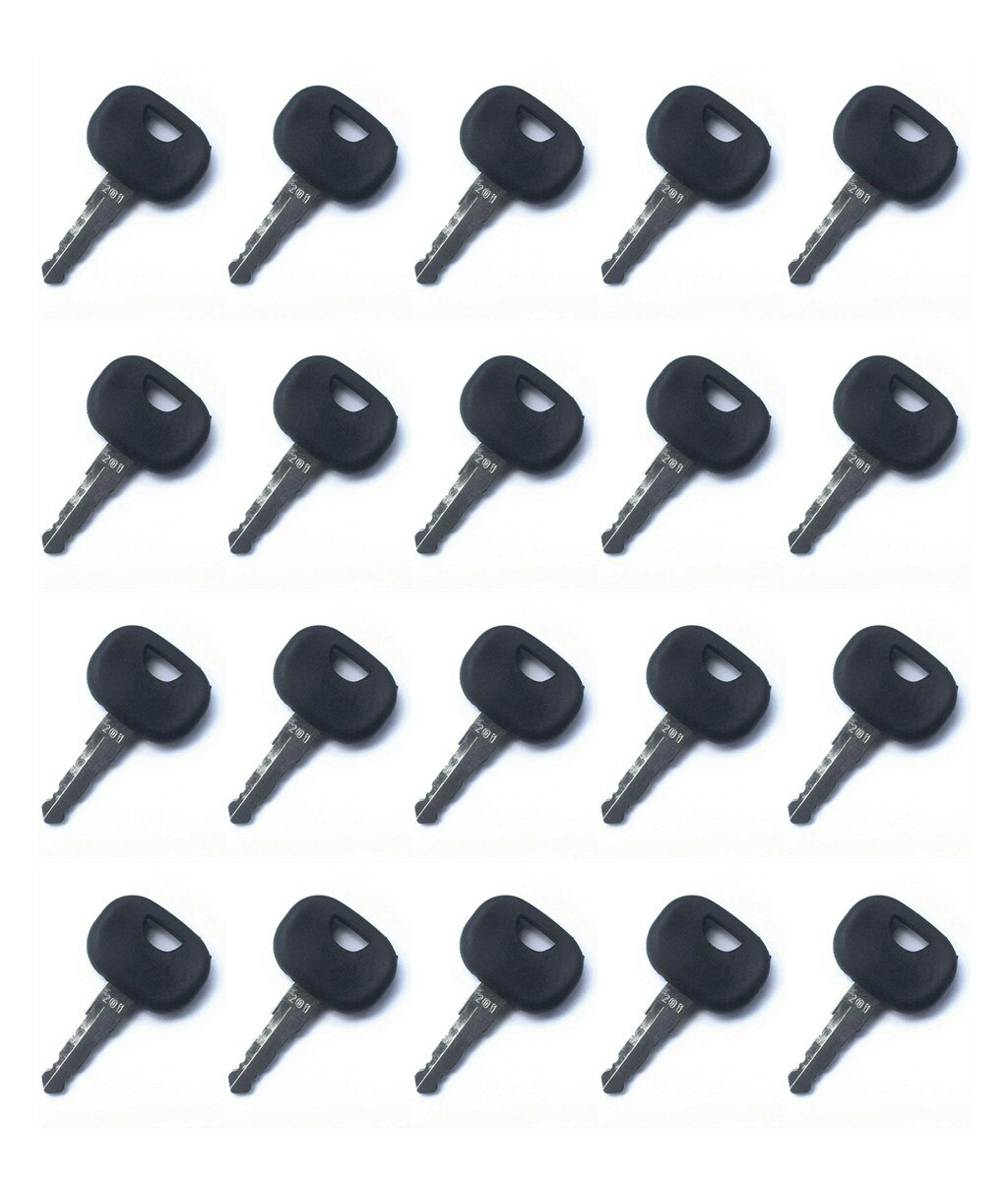 (20) para Takeuchi TW65 y TW80 cargadora de ruedas llave de encendido 3643912 #201