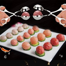 Köttbulle maker form non-stick praktiskt verktyg för matlagning av kött kök köttbullar scoop boll maker enkelt scoop clip verktyg
