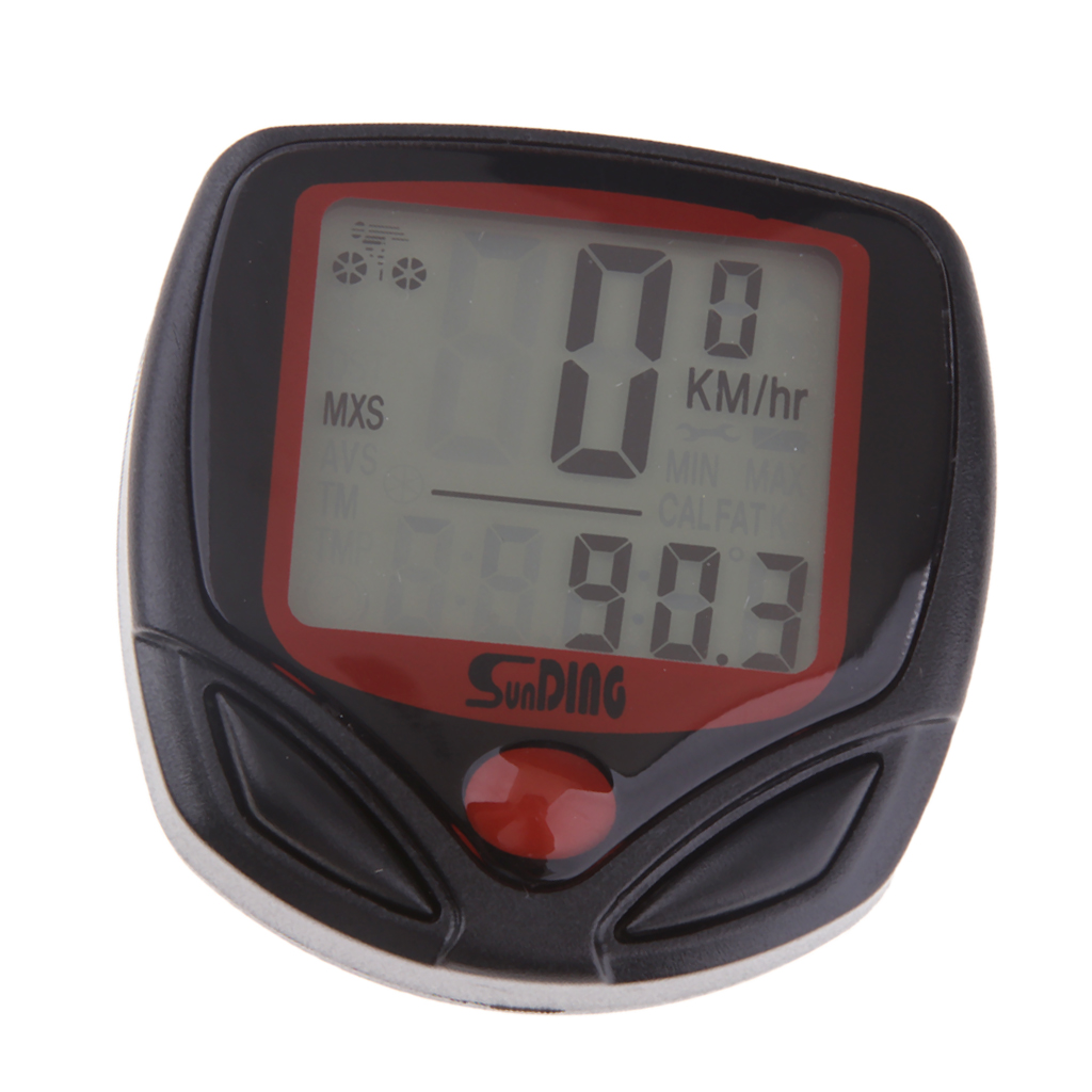 Universal digital gauge speedometer kit med led baggrundsbelysning til motorcykel