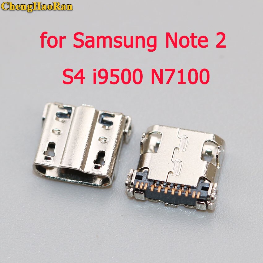 ChengHaoRan 11pin Micro USB Plug Poort Opladen Connector Socket Voor Samsung Galaxy S4 i9500 i9502 i9505 I9508 N719 Note 2 n7100