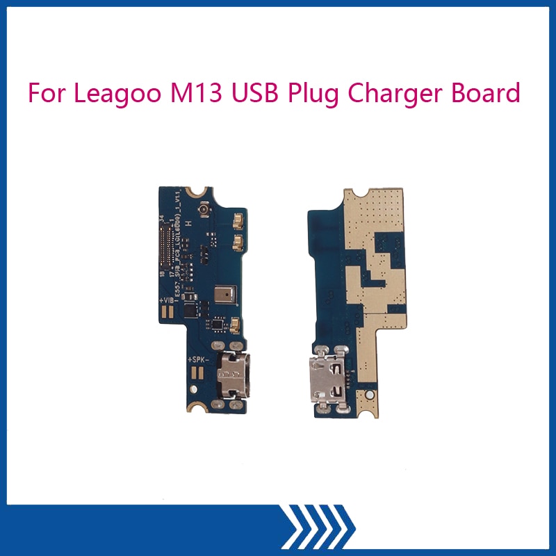 Voor Leagoo M13 Usb Plug Charge Board Reparatie Onderdelen Charger Board Voor Leagoo M13 Microfoon Accessoires