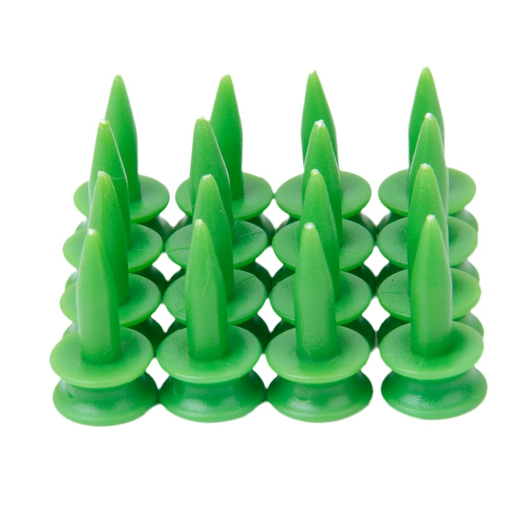 Lot 100 Pcs Green GOLF PLASTIC CASTLE TEES 23mm Small GOLFER ACCESSORIES