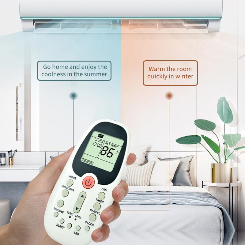 Mini Air Conditioner Controller For Midea Air Conditioner R06/BG RO6/BGE R06/BGCE Air Conditioning Remote Control Replacement