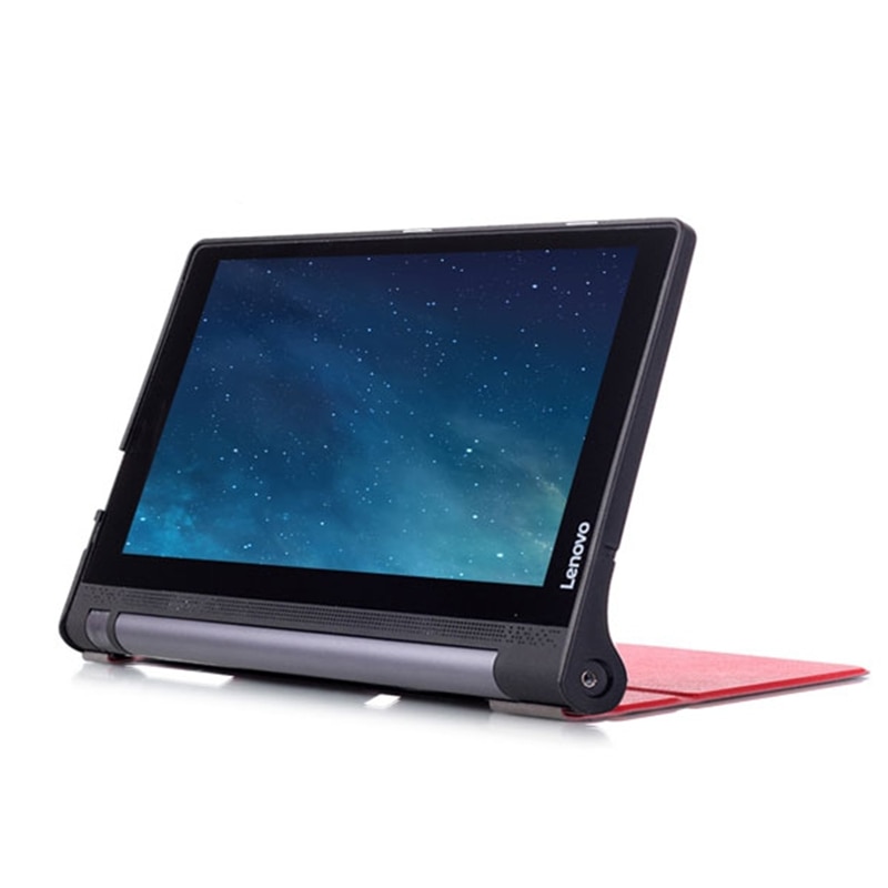 Cover til lenovo yoga tab 3 yt3-x50f yt3-x50l 10.1 tommer pu læder tablet cover cover til lenovo yoga tab 3 yt3-x50f x50l x50m