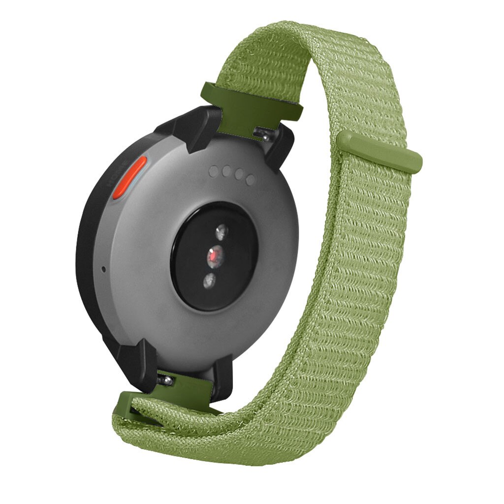 Correa de Nylon de repuesto para relojes inteligentes Huami Amazfit Verge, correa de muñeca deportiva, fácil de instalar: Ejército Azul