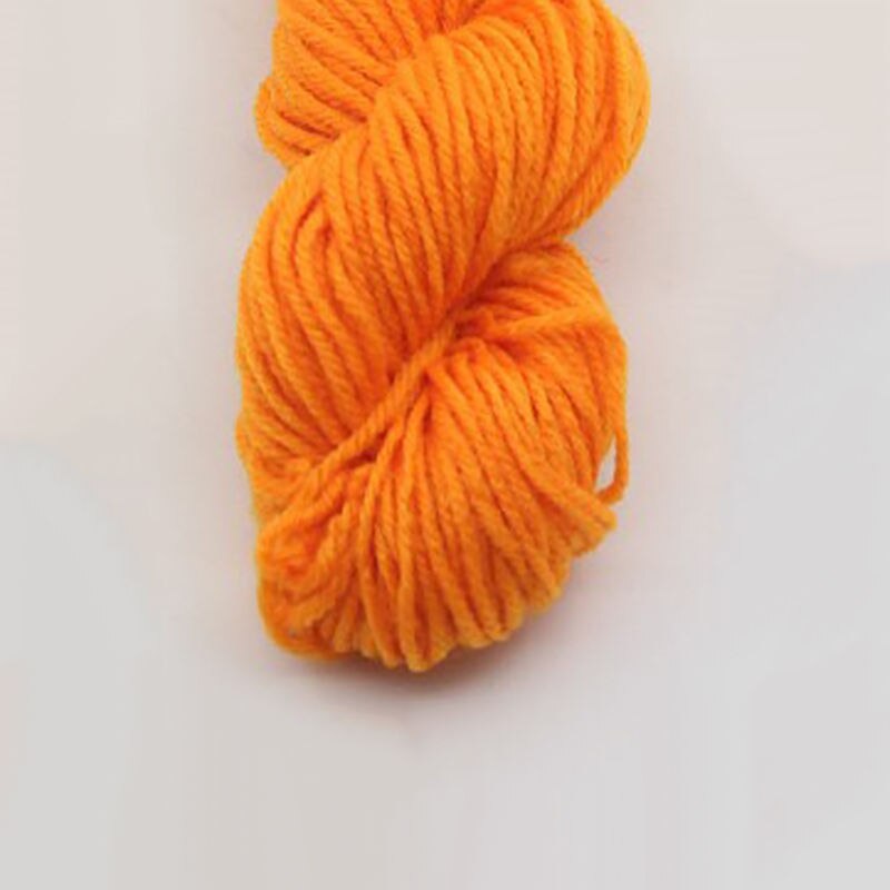 25G/Roll Small Thick Dyed Yarn Cotton Blended Wool Anti-Pilling Crochet Yarn For Baby Hat Scarf Sweater Knitting: 9