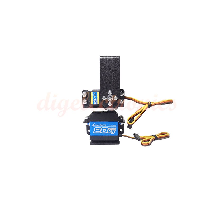 Controllabile Elettrico Rotante Pan Robot Servo High Torque Digitale Impermeabile Macchina di Governo KS-3620 per Robot Smart Auto Fai da Te