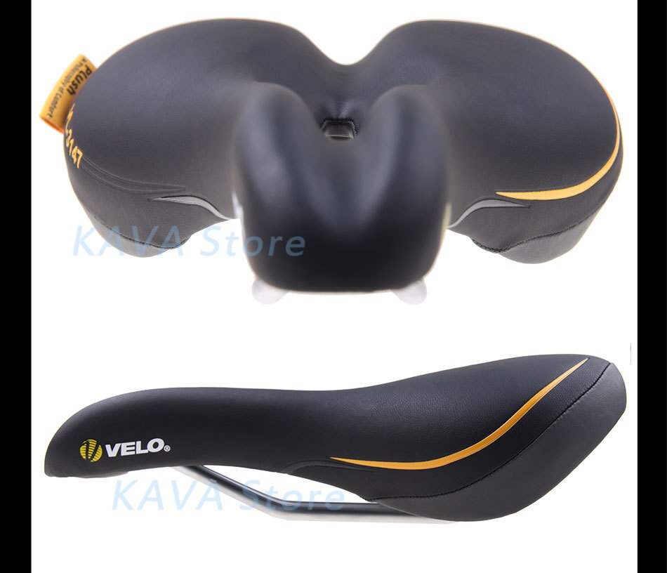 VELO VL-3147 Berg Straße Fahrrad Zurück Sitz matt Fahrrad Sattel Komfortable Reiten Sitz Kissen