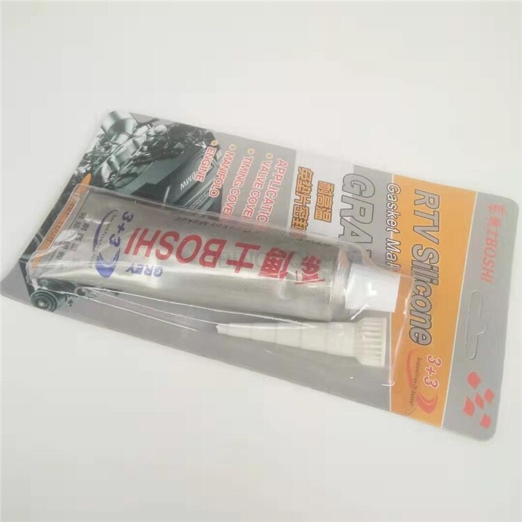 High temperature resistant gasket free sealant silver glue repair car engine motorcycle Le Dr. 100g silicone accessories