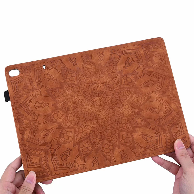 VIGENCIA Tablet Case for Samsung Galaxy Tab S5e 10.5" - Embossed Leather - Shockproof, Anti-Dust