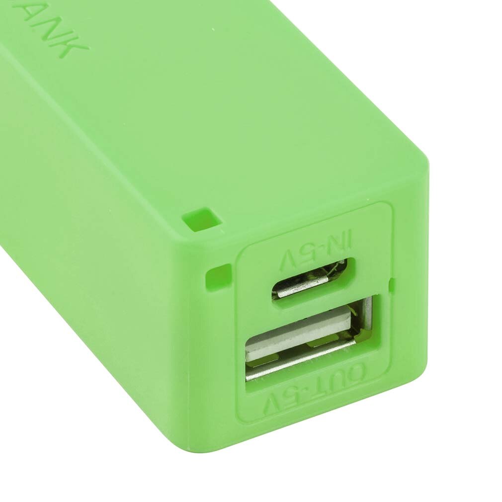 gorący Nowy 1Pc przenośne modne perfumy w kształcie kwadratu mobilna skrzynka zasilająca USB 18650 pokrywa baterii z breloczkiem dla iPhone