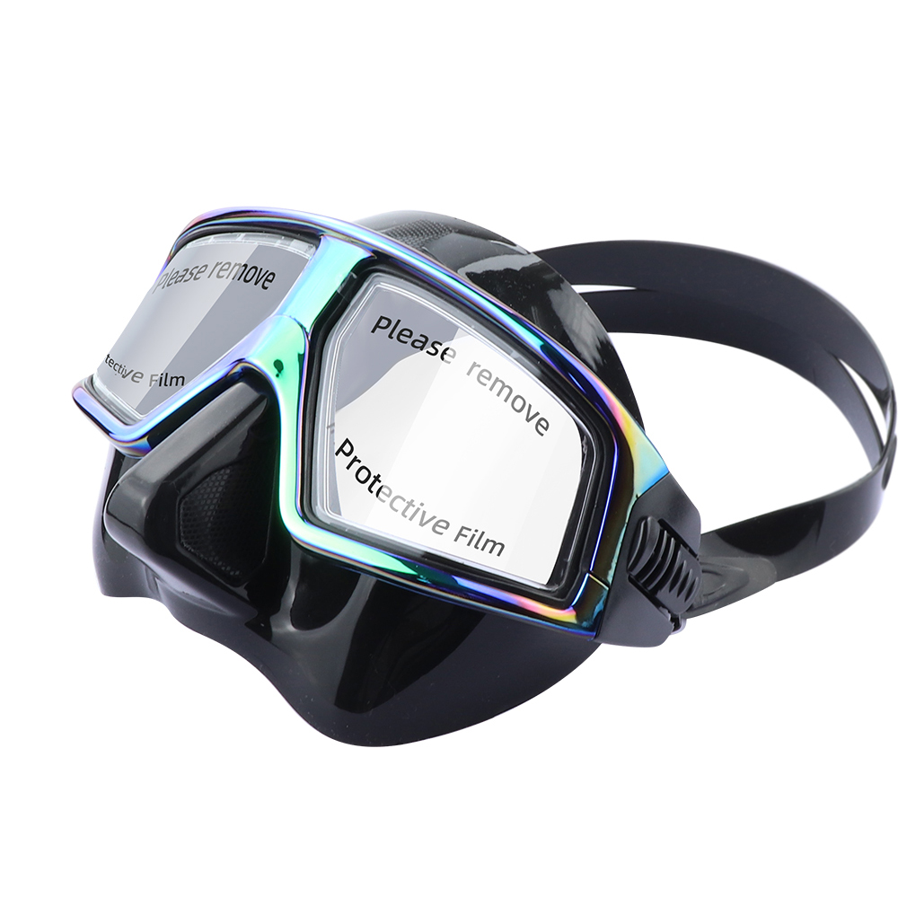 Professionelles Tauchmasken-Set für Erwachsene – HD-Antibeschlag-Linse, UV-Schutz, verstellbare Schnorchel- und Schwimmbrille für Taucher: MULTI