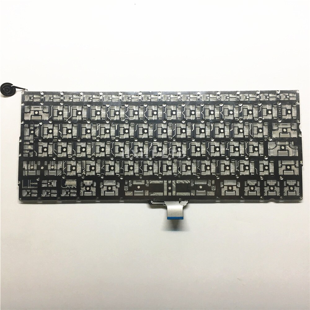 For MacBook 13" A1342 Keyboard US UK English White Keyboard MC207 MC516 EMC 2350 Late Mid Year