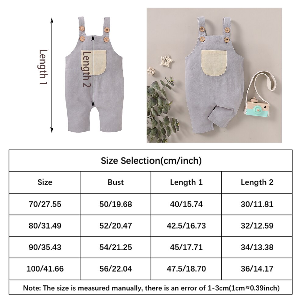 Baby Mädchen Elastische Hosenträger Hosen Kleinkind Baumwolle Overall Hosen freundlicher Einfarbig Hosen freundlicher Kleidung