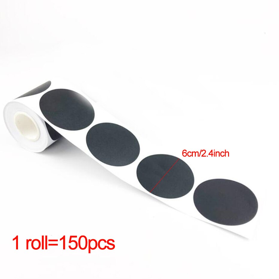 Etiquetas de pizarra reutilizables, pegatinas impermeables para tarros contenedores, botellas Mason, pizarra, 150 Uds.: 5