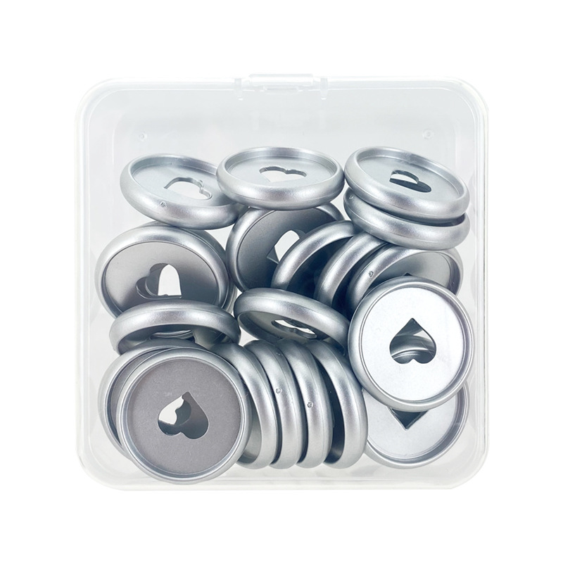 22PCS/box 35MM NoteBook Binding Discs Discbound Expansion Discs Binder Rings for DIY Notebooks Planners Scrapbook Matte: Silver