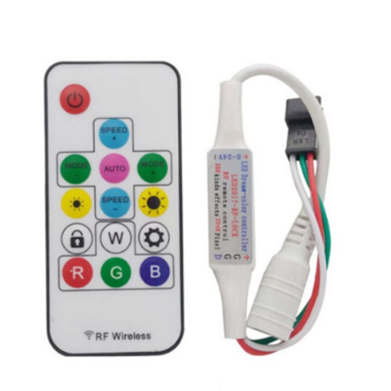 sp601 5-24v Symphony of Lights with RF WIFI Bluetooth Atmosphere controller for WS2801 WS2811 WS2812B SK6812 ws2815 LED strip: sp103e