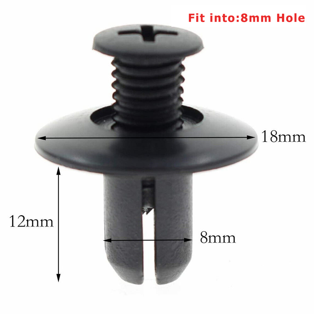 100PCS Paraurti Fermo Parafango Clip di Fissaggio 0G032-50037 Per Kia Amanti Magentis Optima Rio Sedona Sephia Sorrento Niro