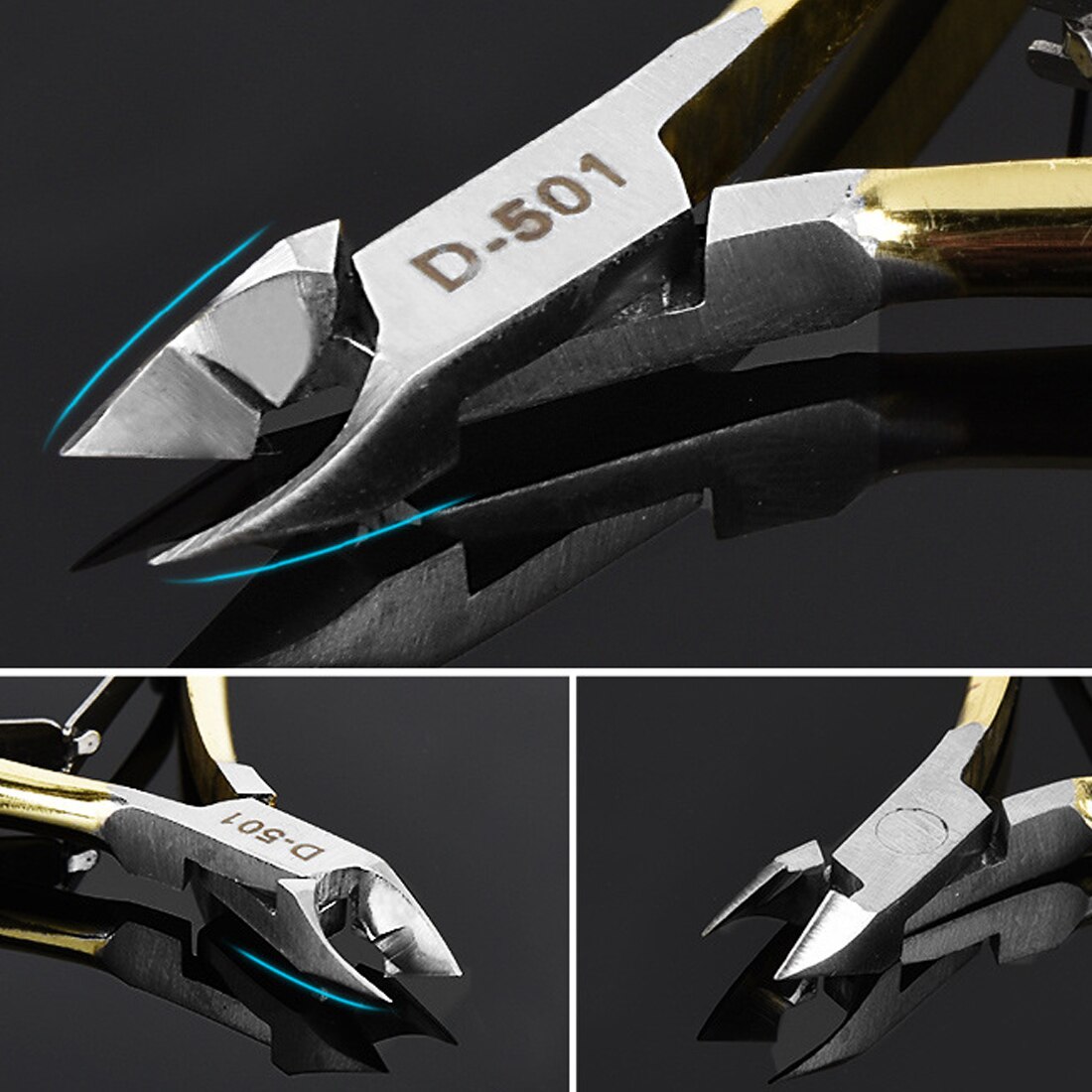 Stainless Steel Nail Cuticle Cutter Grooming Tool Finger Toe Nail Dead Skin Cuticle Scissor Nail Clipper Nipper Manicure Tool