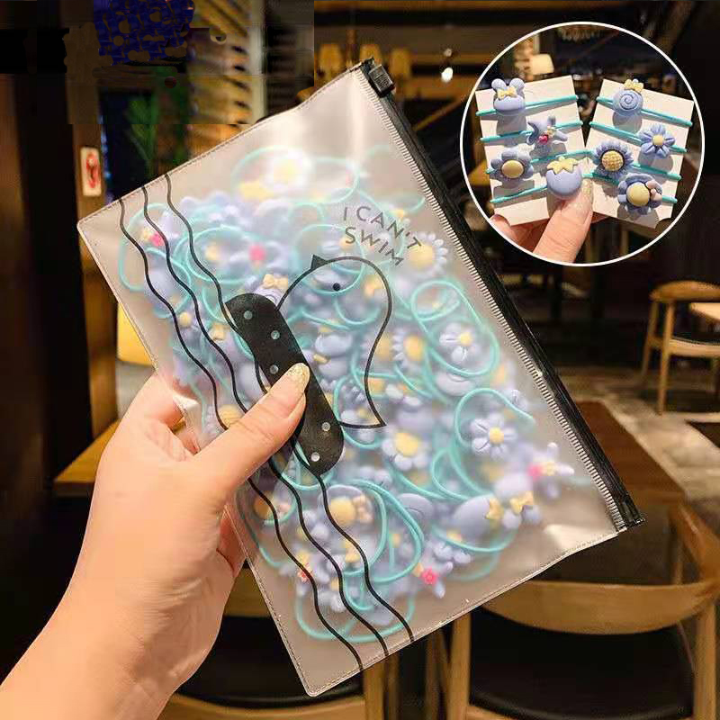 Bandas elásticas para el Cabello para Niñas, Coletas Pequeñas y Coloridas, no Daña EL Cabello, Accesorios para el Pelo, 20 Piezas: 20Pcs-A5