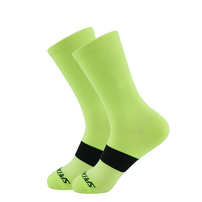 Women Men Cycling Sport Socks Breathable Spring Summer Riding Climbing Hiking Socks Stocking: Gray